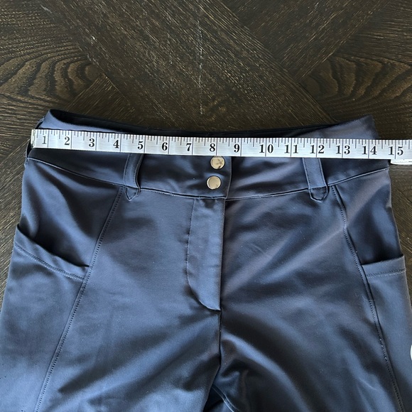 Free Ride Equestrian Navy Lux Breeches Size Large - Picture 7 of 8